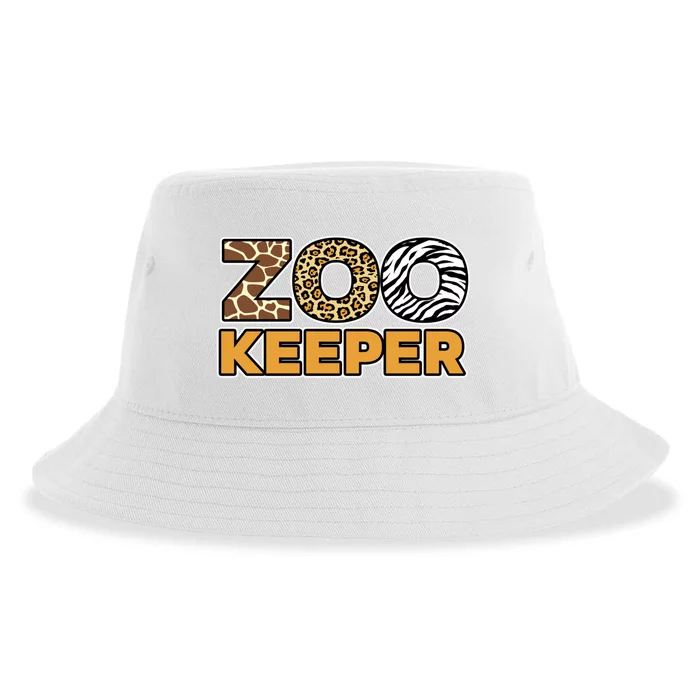 Zookeeper African Savanna Sustainable Bucket Hat