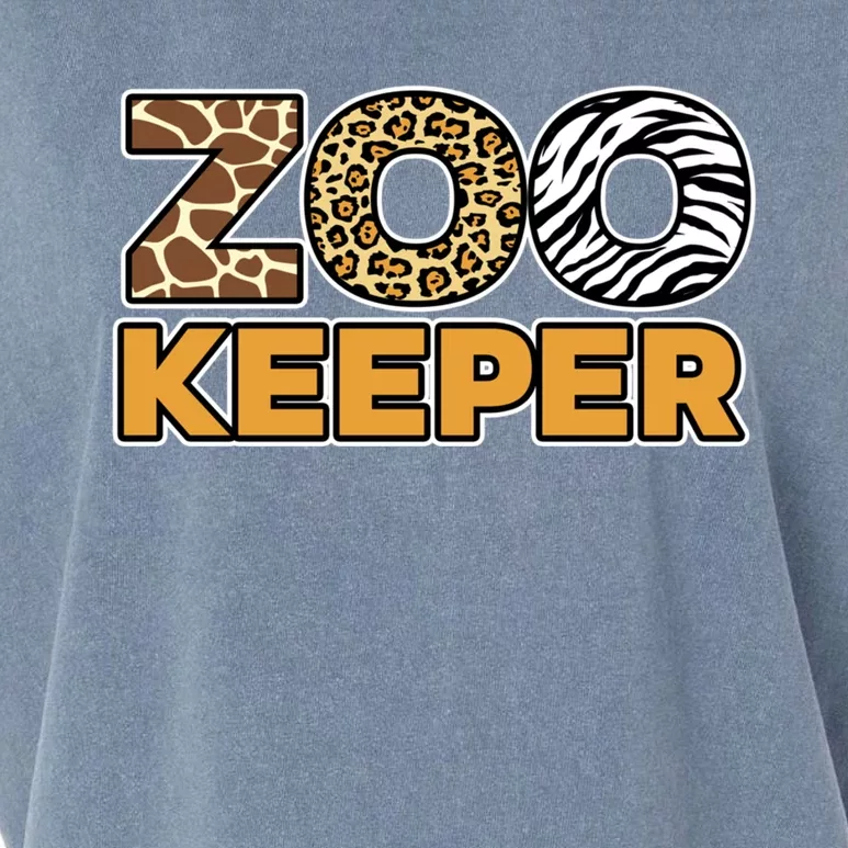 Zookeeper African Savanna Gift Garment-Dyed Women's Muscle Tee