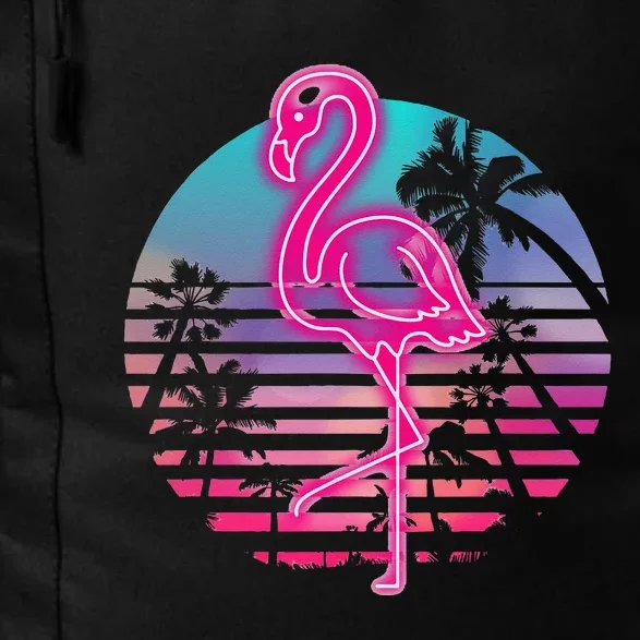 Zoo Animal Tropic Summer Sunrise Gift Flamingo Daily Commute Backpack