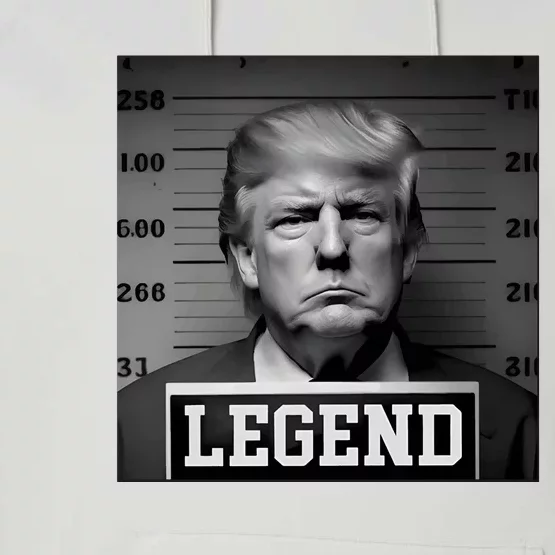 Zeek Arkham Trump Mugshot Legend Performance Fleece Hoodie