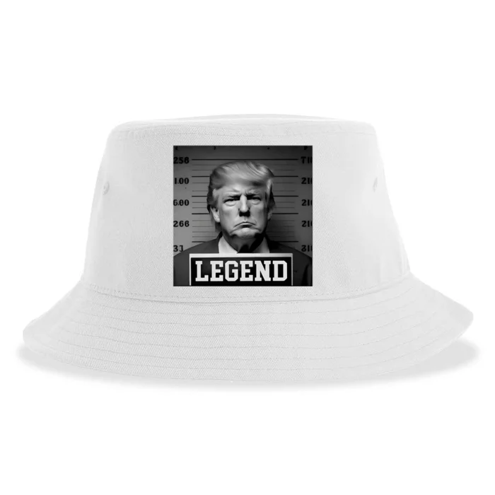 Zeek Arkham Trump Mugshot Legend Sustainable Bucket Hat