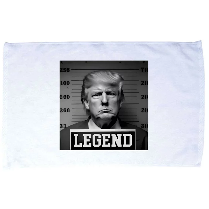 Zeek Arkham Trump Mugshot Legend Microfiber Hand Towel