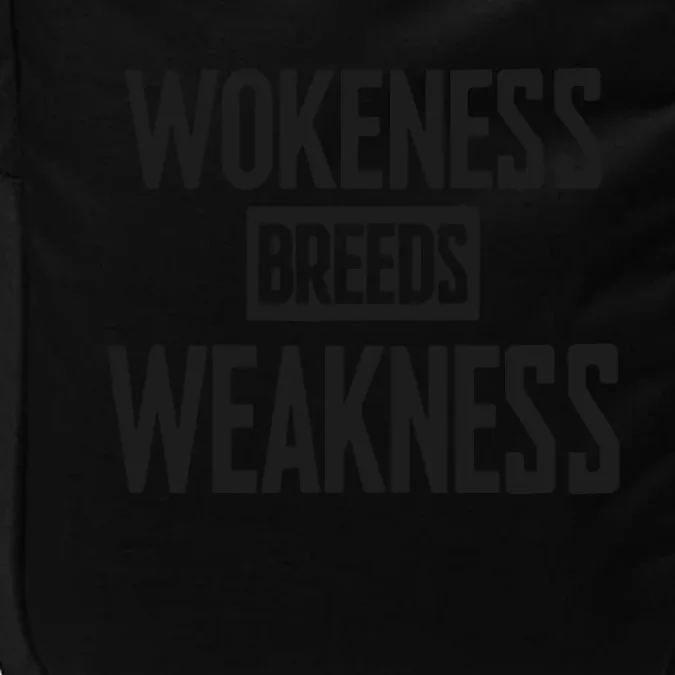 Zeek Arkham Wokeness Breeds Weakness Impact Tech Backpack