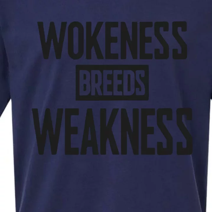 Zeek Arkham Wokeness Breeds Weakness Sueded Cloud Jersey T-Shirt