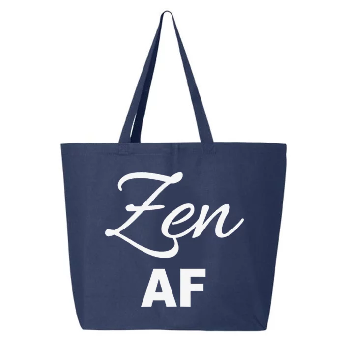 Zen Af Yoga Spiritual Meditation 25L Jumbo Tote