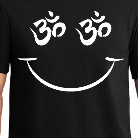 Zen Buddha Buddhist OM AUM Smiley Pajama Set