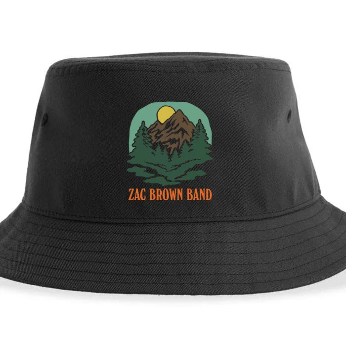 Zac Brown Band Mountain Logo Sustainable Bucket Hat