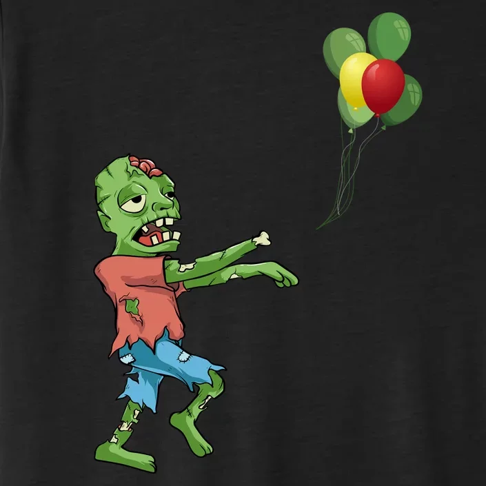 Zombie Birthday Balloon Funny ChromaSoft Performance T-Shirt