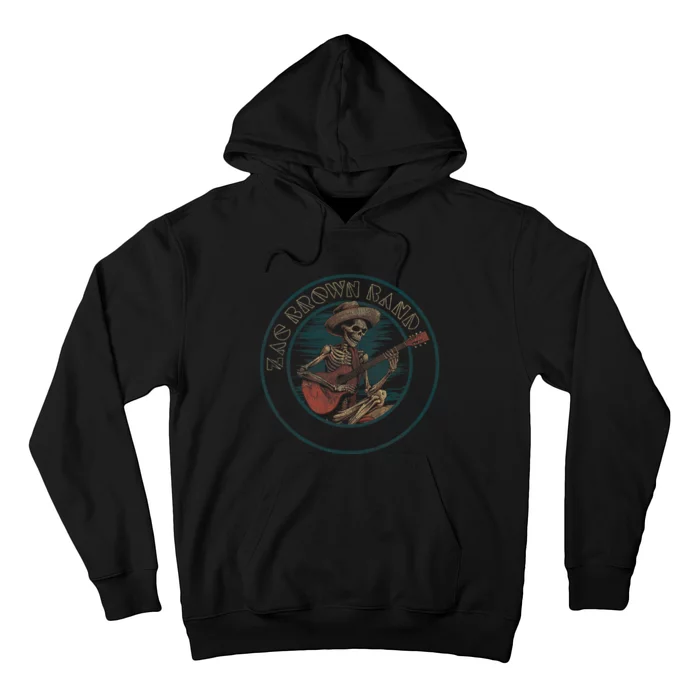 Zac Brown Band Skeleton Guitar Hoodie