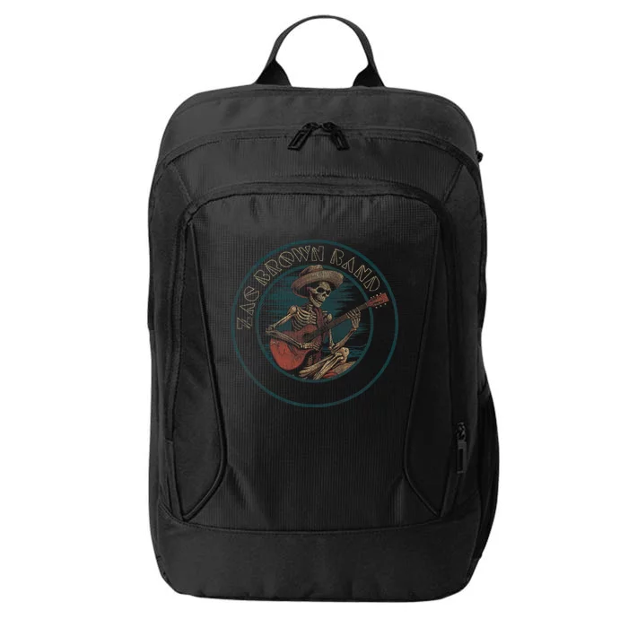 Zac Brown Band Skeleton Guitar City Backpack