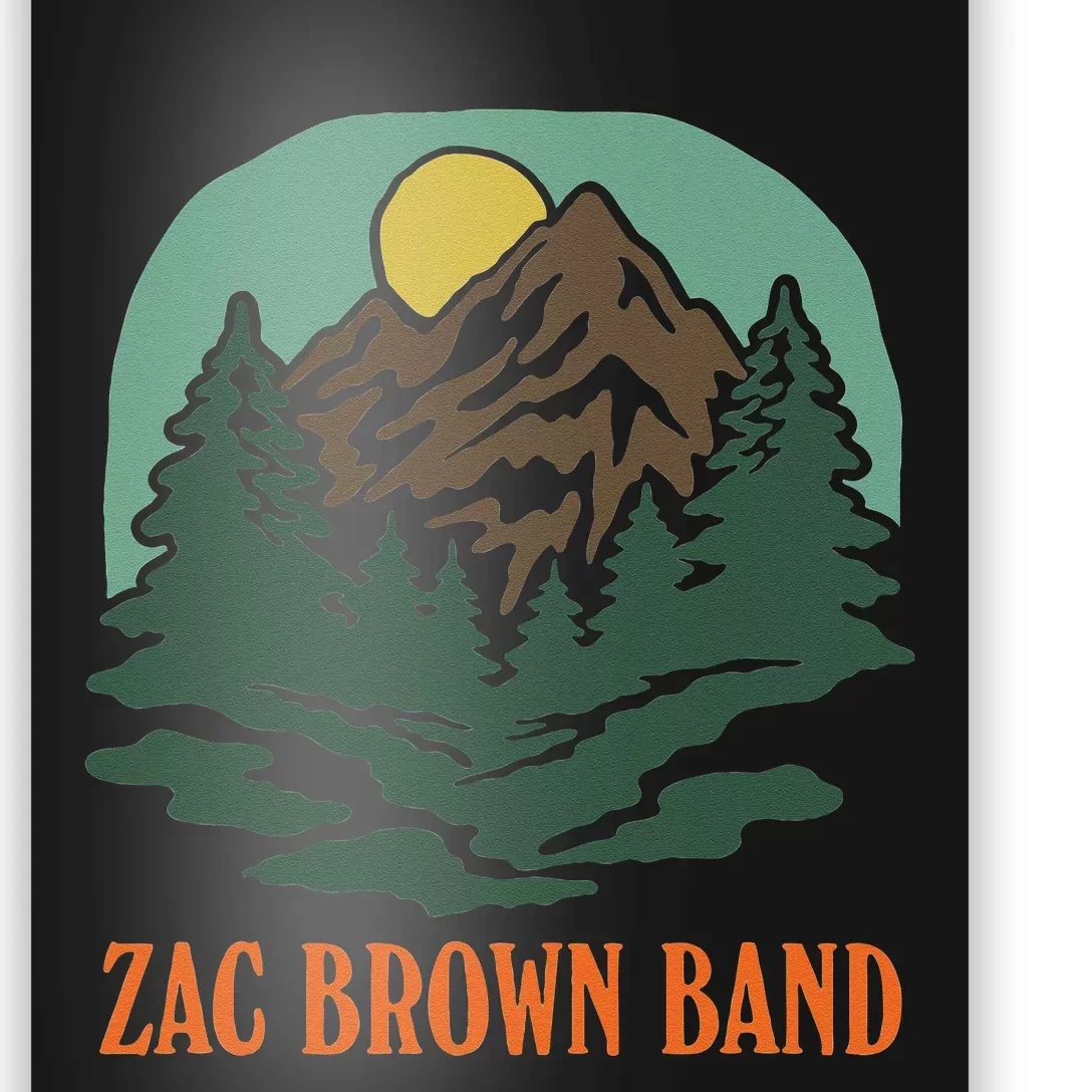 Zac Brown Band Mountain Logo Poster