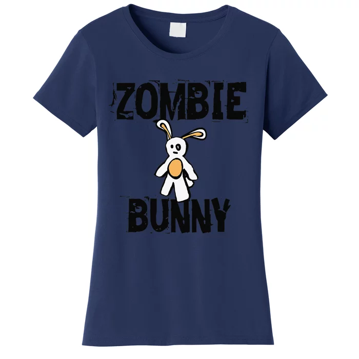 ZOMBIE BUNNY Fun Easter Spring Rabbit Women's T-Shirt