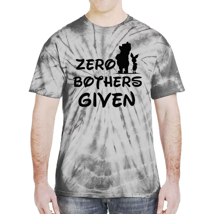 Zero Bothers Given Tie-Dye T-Shirt