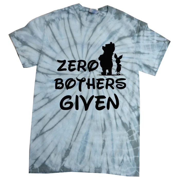 Zero Bothers Given Tie-Dye T-Shirt