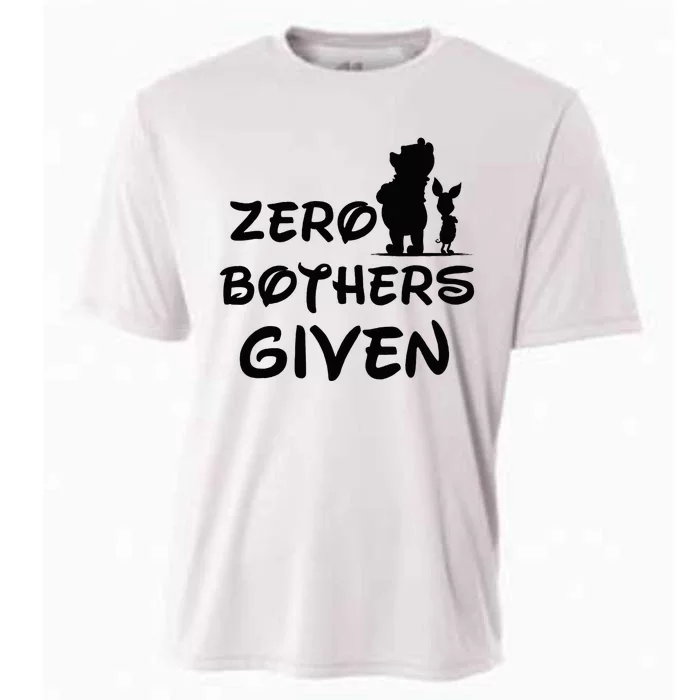 Zero Bothers Given Cooling Performance Crew T-Shirt