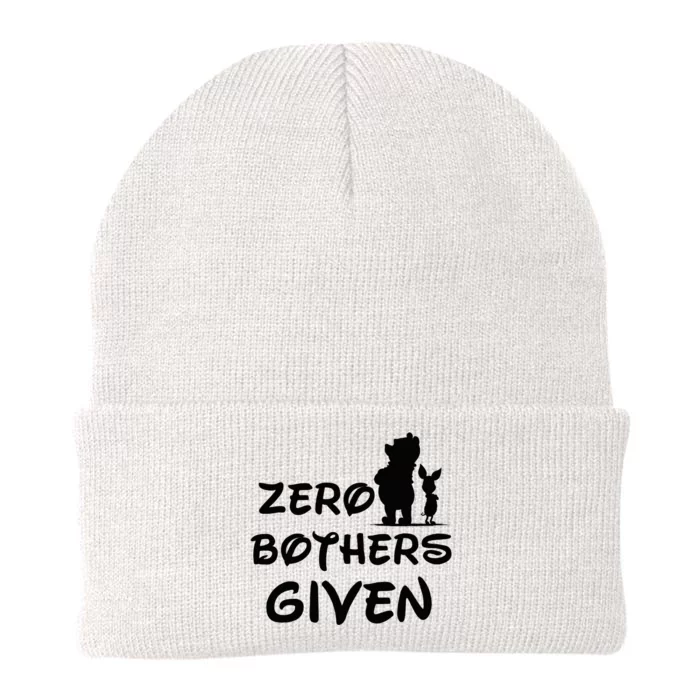 Zero Bothers Given Knit Cap Winter Beanie