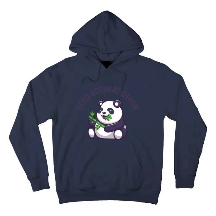 Zero Bothers Given Funny Zero Bothers Given Hoodie