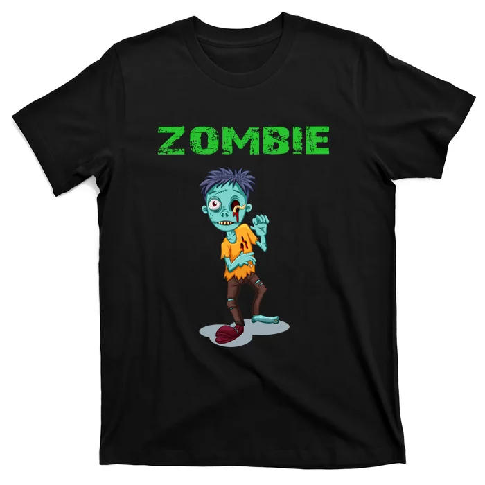 Zombie Boy Halloween T-Shirt