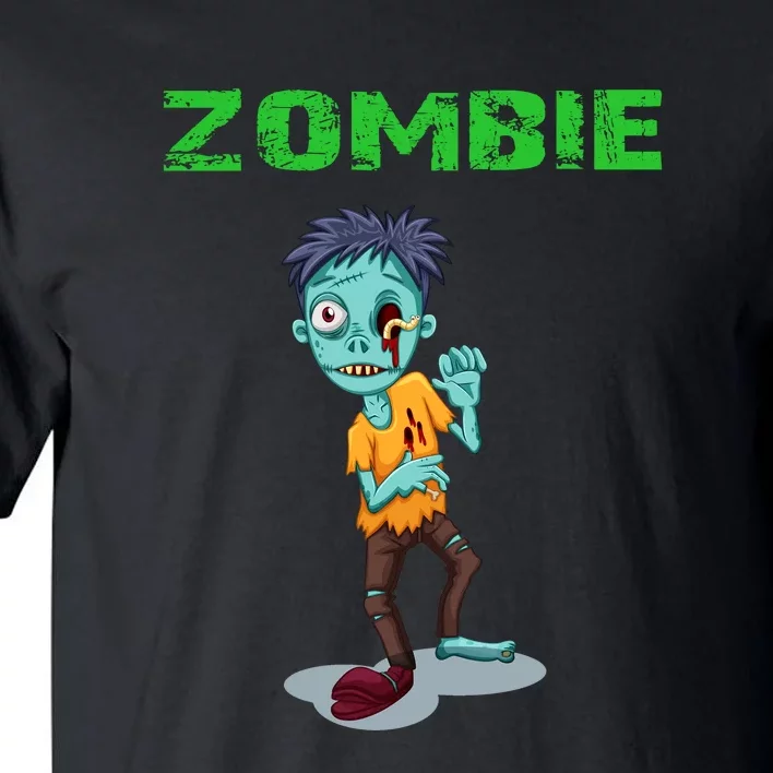 Zombie Boy Halloween Tall T-Shirt