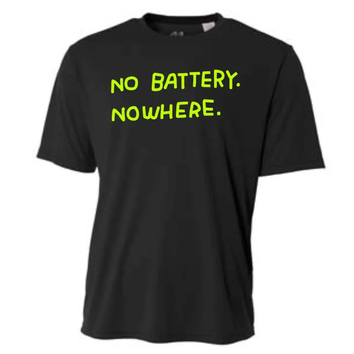 Zoe Bread No Batteqry Nowhere Cooling Performance Crew T-Shirt