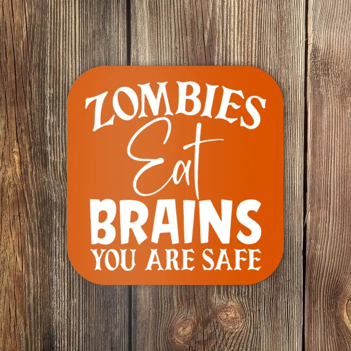 Zombies Brains Safe Coaster