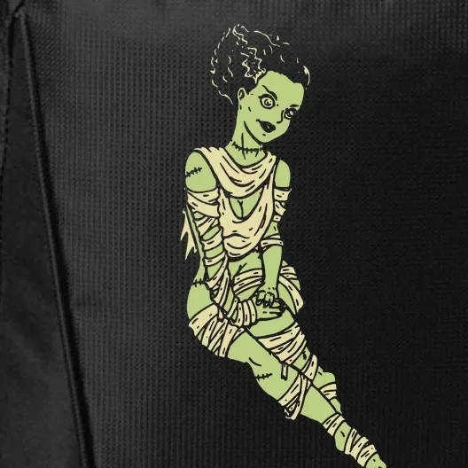 Zombie Bride Wedding Psychobilly Rockabilly City Backpack