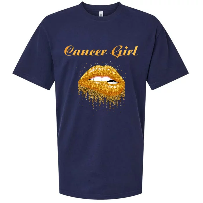 Zodiac Cancer Astrology Lipstick Gift Sueded Cloud Jersey T-Shirt