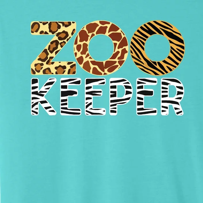 Zookeeper Costume African Animals Zebra Wild Print Savanna ChromaSoft Performance T-Shirt