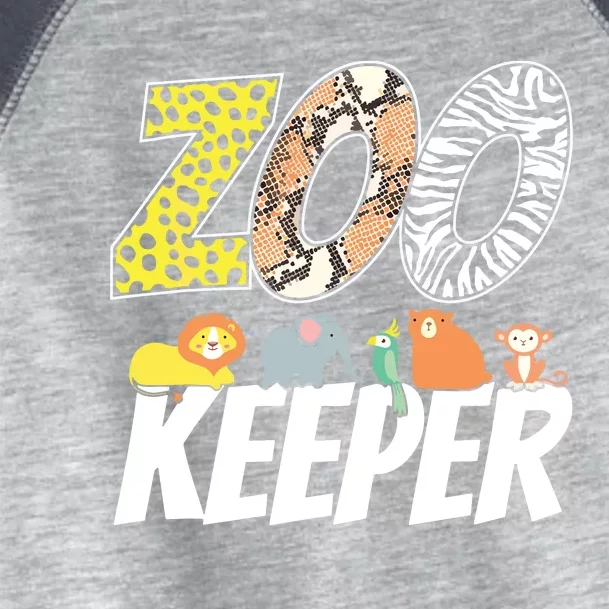 Zookeeper Costume African Savanna Zoo Keeper Animals Lover Toddler Fine Jersey T-Shirt