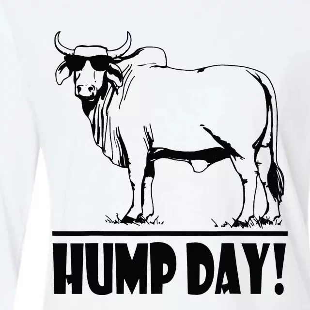 Zebu Cattle Brahma Bulls Funny Hump Day Meme Bovine Meat Womens Cotton Relaxed Long Sleeve T-Shirt