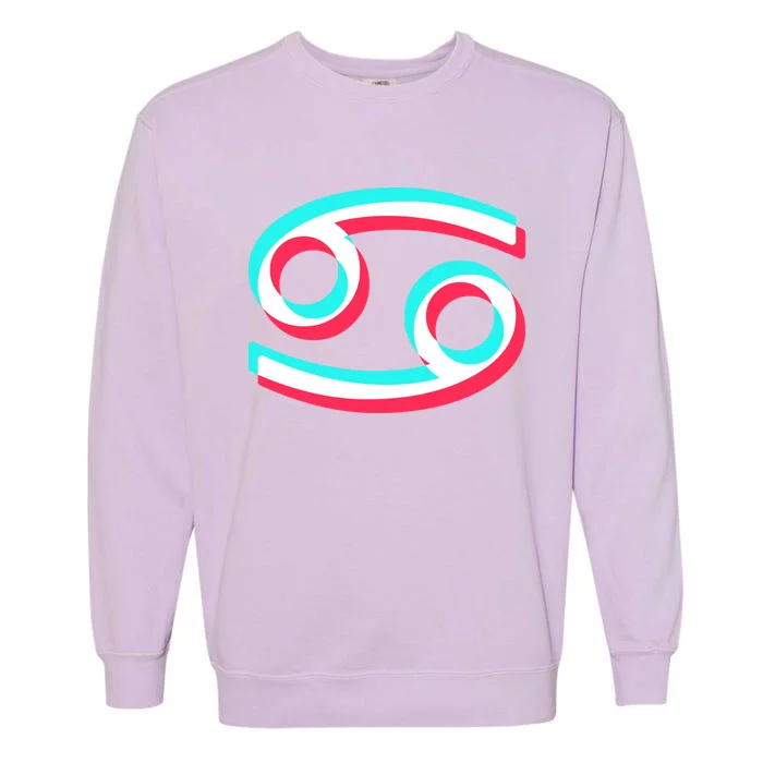 Zodiac Cancer Cool Gift And Cancer Zodiac Gift Garment-Dyed Sweatshirt