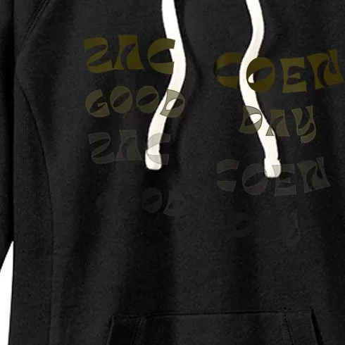 Zac Coen Good Day Women's Fleece Hoodie