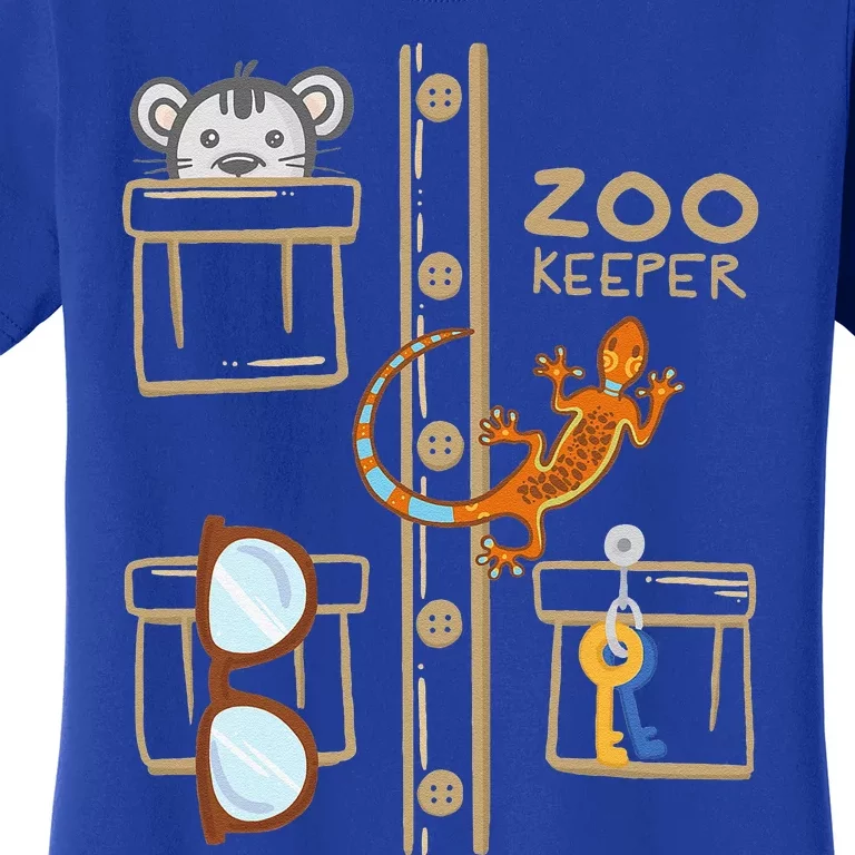 Zookeeper Costume Halloween Jungle Explorer Women's T-Shirt