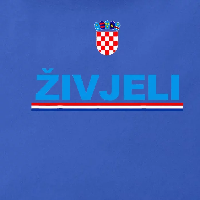 Zivjeli! Cheers In Croatian Zip Tote Bag