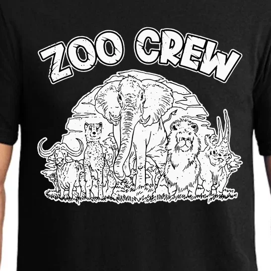 Zoo Crew Job Zookeepping Zookeeper Zoo Keeper Keeping Pajama Set