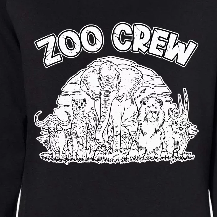 Zoo Crew Job Zookeepping Zookeeper Zoo Keeper Keeping Womens California Wash Sweatshirt