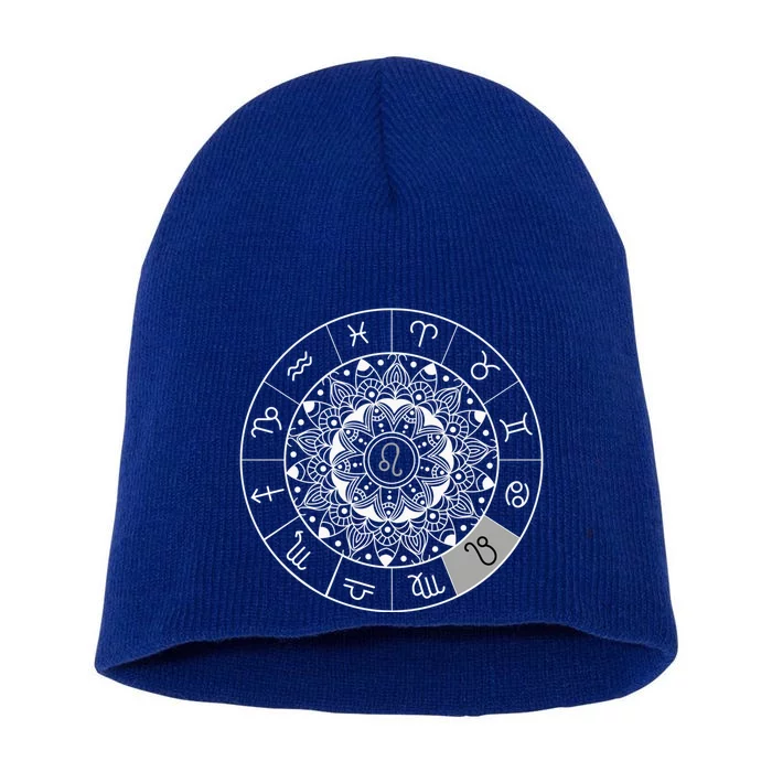 Zodiac Calendar Leo Star Sign Dala Astrology Gift Short Acrylic Beanie