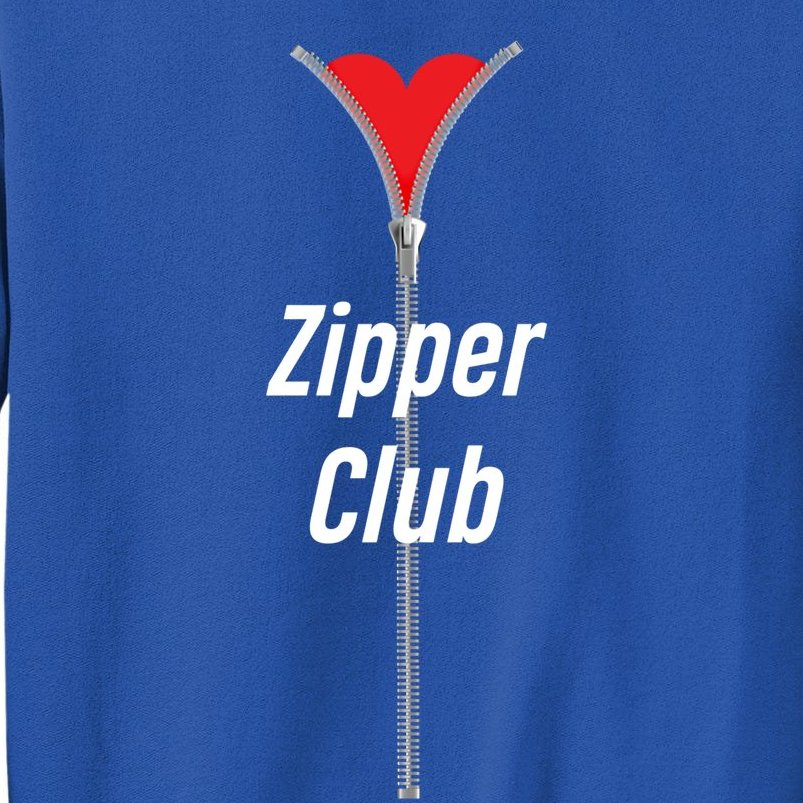 Zipper Club Member Aftermarket Parts Open Heart Surgery Gift Sweatshirt |  TeeShirtPalace