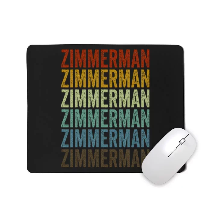 Zimmerman City Retro Mousepad