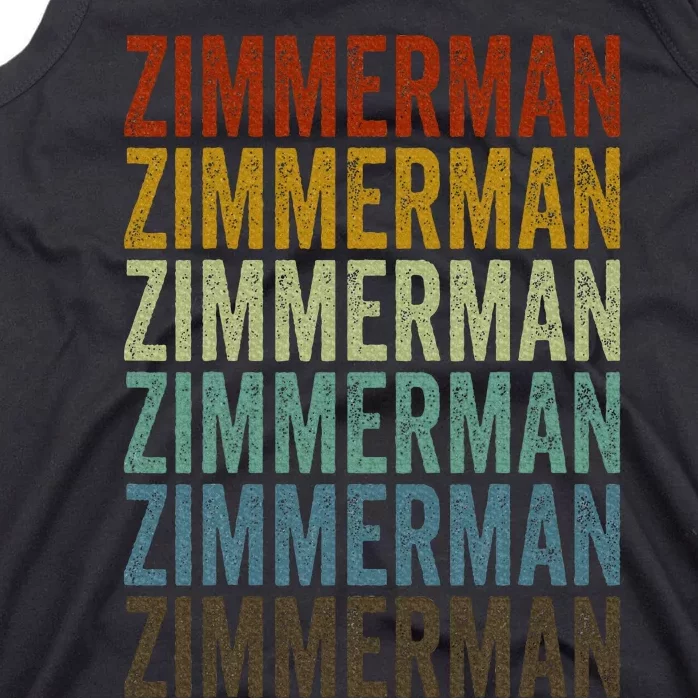 Zimmerman City Retro Tank Top