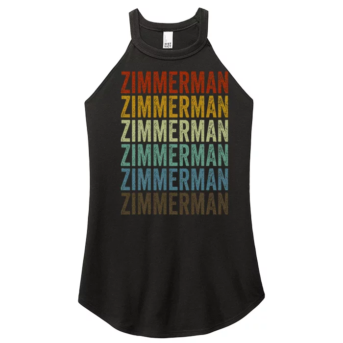 Zimmerman City Retro Women’s Perfect Tri Rocker Tank