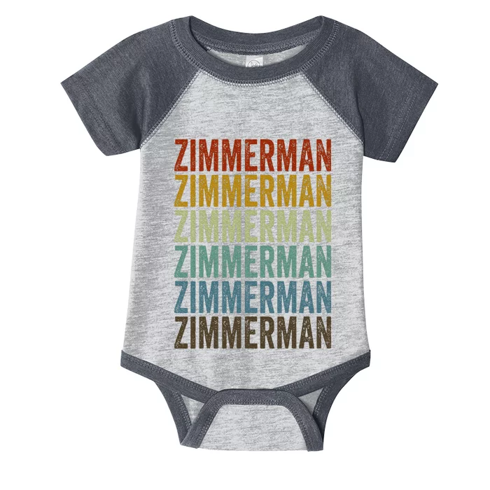 Zimmerman City Retro Infant Baby Jersey Bodysuit