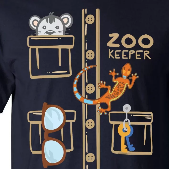 Zookeeper Costume Shirts Halloween Jungle Explorer Tall T-Shirt