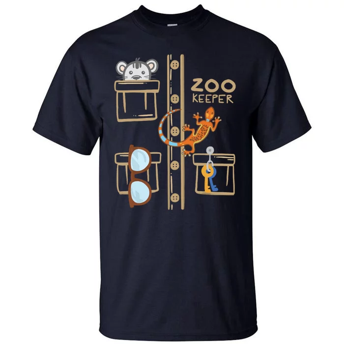 Zookeeper Costume Shirts Halloween Jungle Explorer Tall T-Shirt