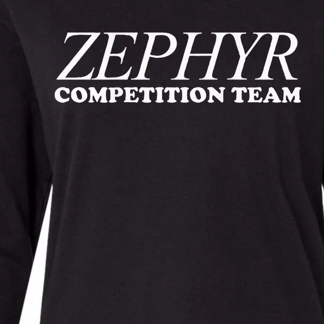 Zephyr Competition Team Skater Surfer 70S Womens Cotton Relaxed Long Sleeve T-Shirt