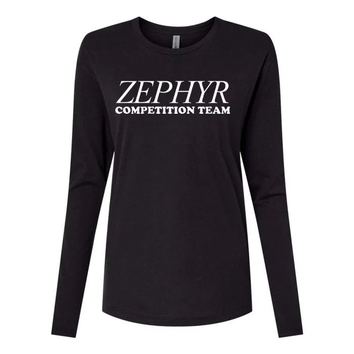 Zephyr Competition Team Skater Surfer 70S Womens Cotton Relaxed Long Sleeve T-Shirt