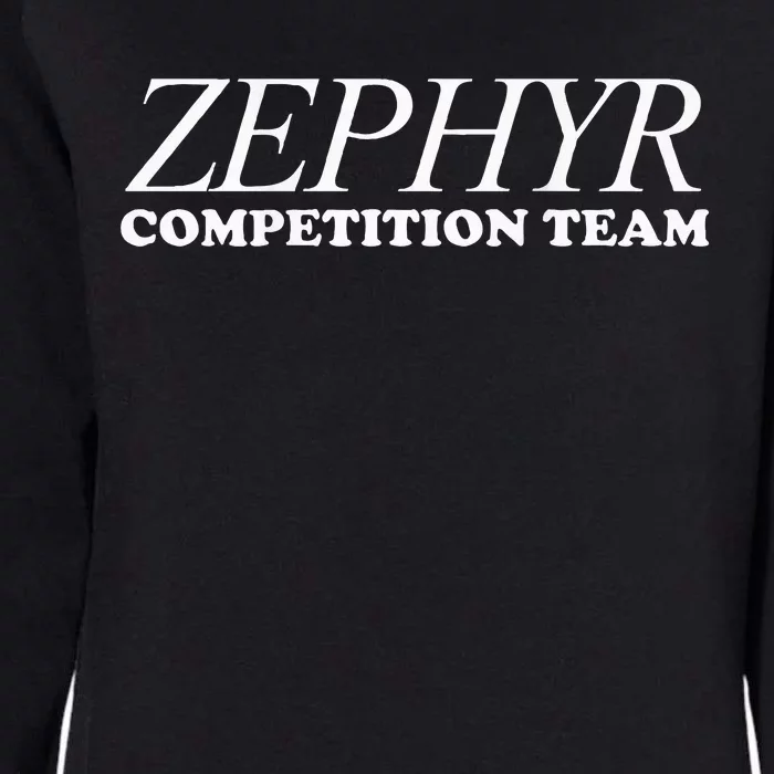 Zephyr Competition Team Skater Surfer 70S Womens California Wash Sweatshirt