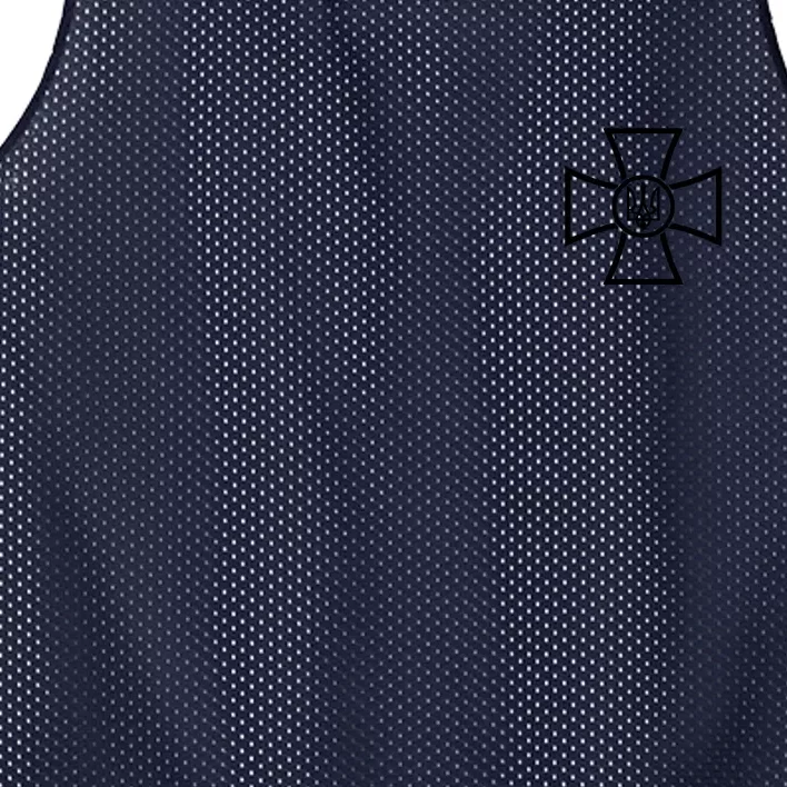 Zelensky Cross Ukraine Russian Warship Go F Yourself Front & Back Front & Back Mesh Reversible Basketball Jersey Tank