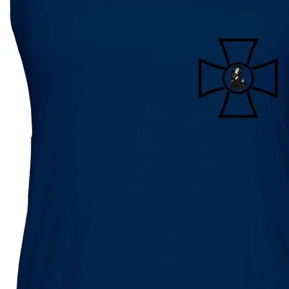 Zelensky Cross Ukrainian St. Javelin Protector Of Ukraine Ladies Essential Flowy Tank