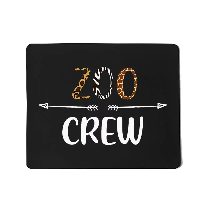 Zoo Crew Zoo Matching Family Zoo Animals Mousepad